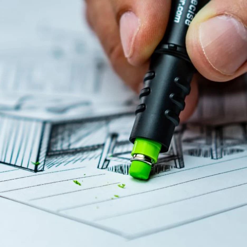 Pica PC7070 automatska patent olovka, Fine Dry, 0.9mm - slika 2