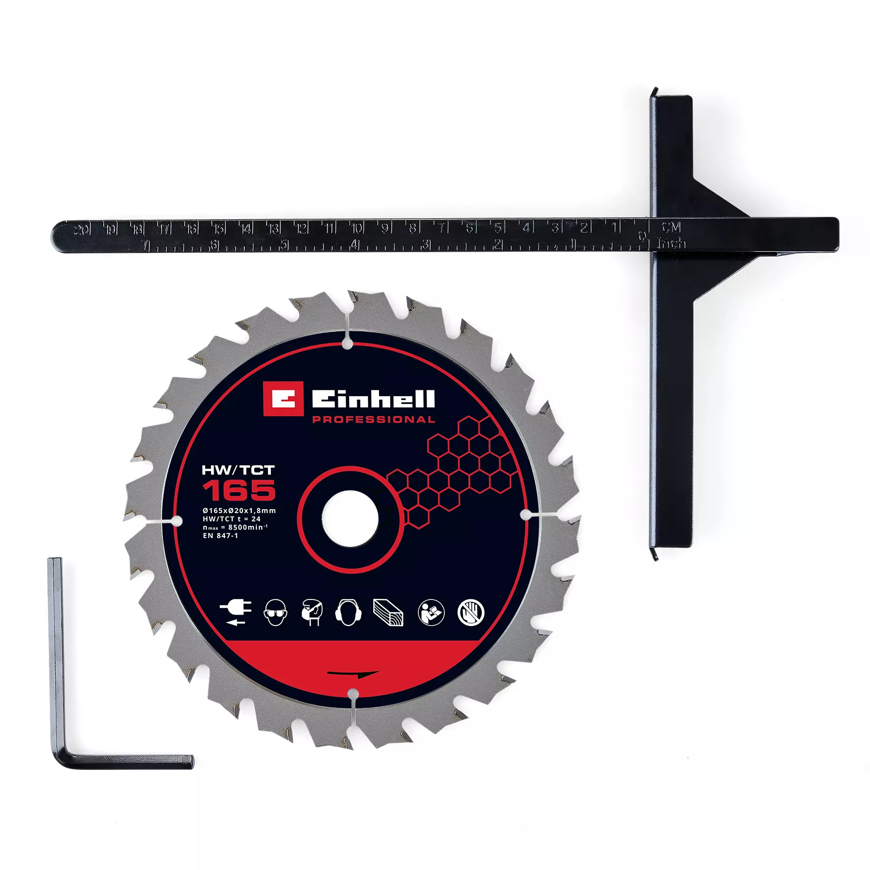 Einhell TP-CS 18/165 Li BL - Solo akumulatorska ručna kružna testera, 18V, bez baterije i punjača - slika 2