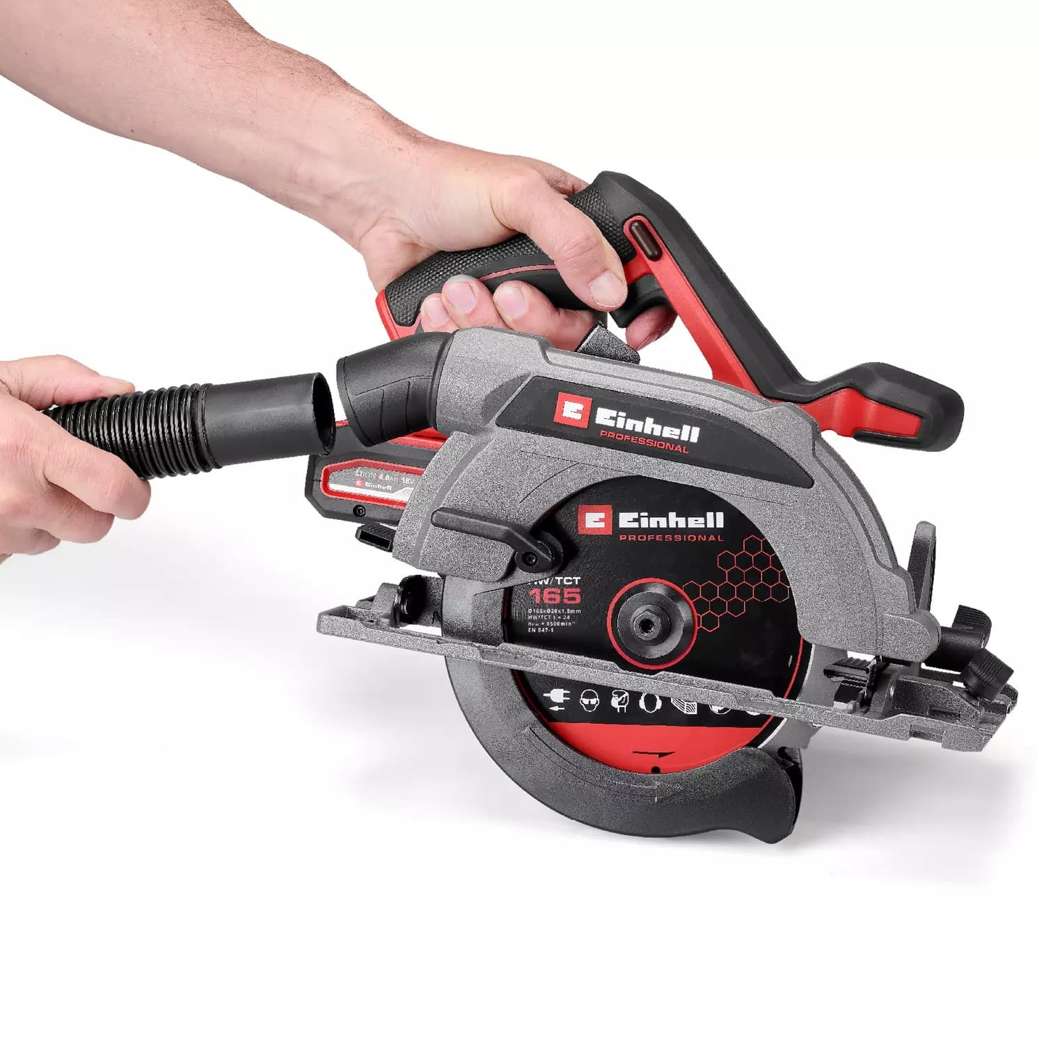 Einhell TP-CS 18/165 Li BL - Solo akumulatorska ručna kružna testera, 18V, bez baterije i punjača - slika 4