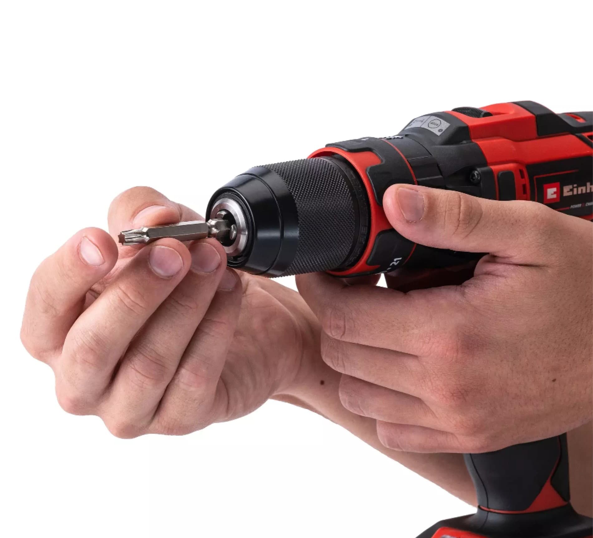 Einhell TE-CD 18/40 Li-i +64 akumulatorska vibraciona bušilica - odvrtač, sa 2x2Ah baterijama i punjačem, 18V - slika 5