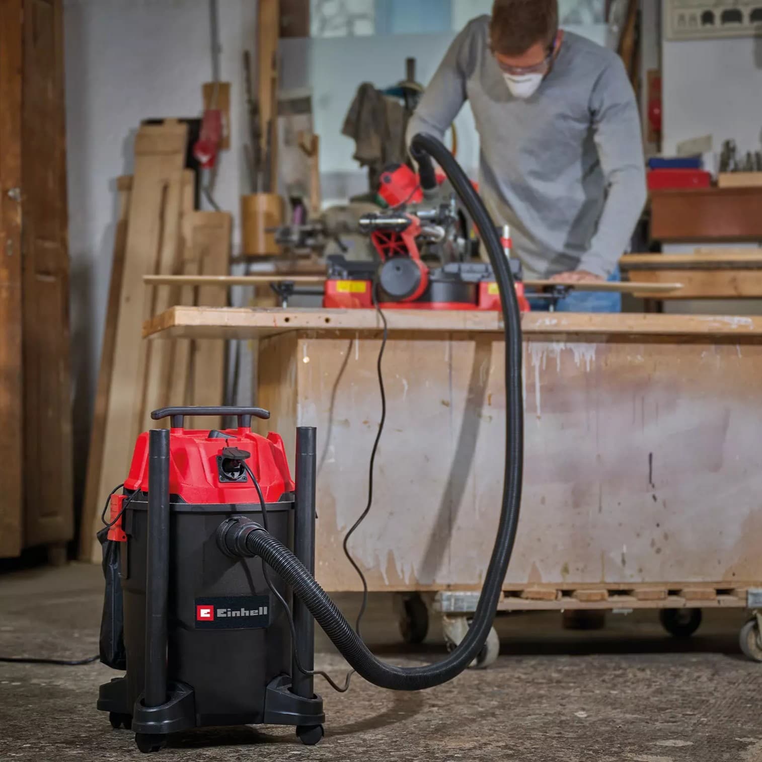 Einhell TC-VC 2555 A usisivač za mokro i suvo usisavanje, 850W - slika 7
