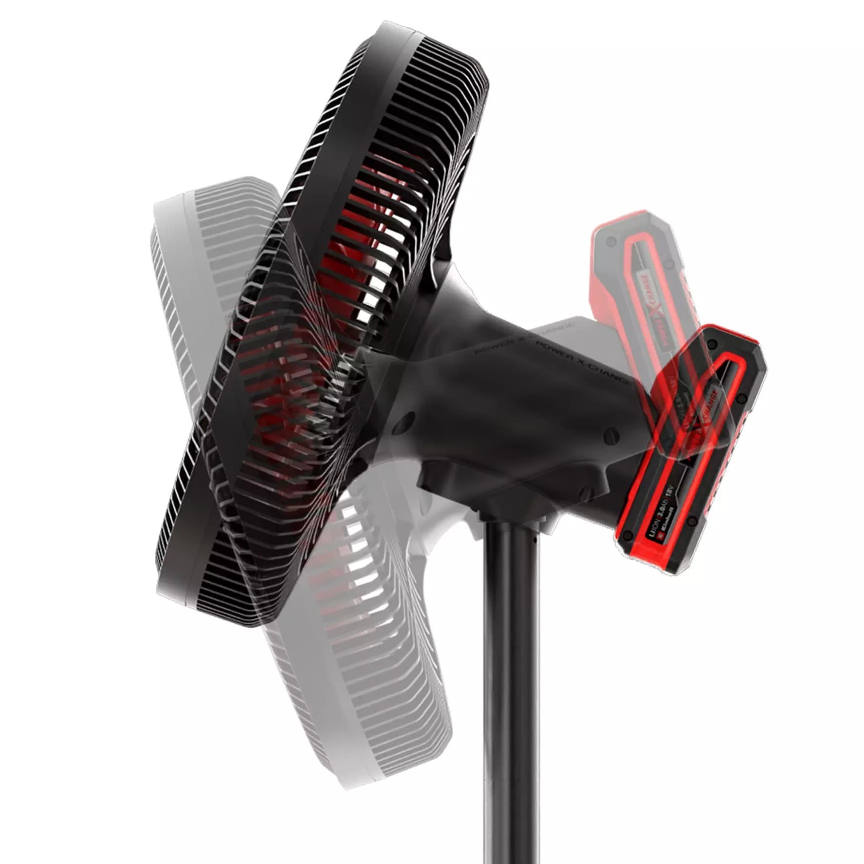 Einhell GE-CF 18/320 P Li-Solo akumulatorski ventilator sa postoljem, bez baterije i punjačа, 18V - slika 2