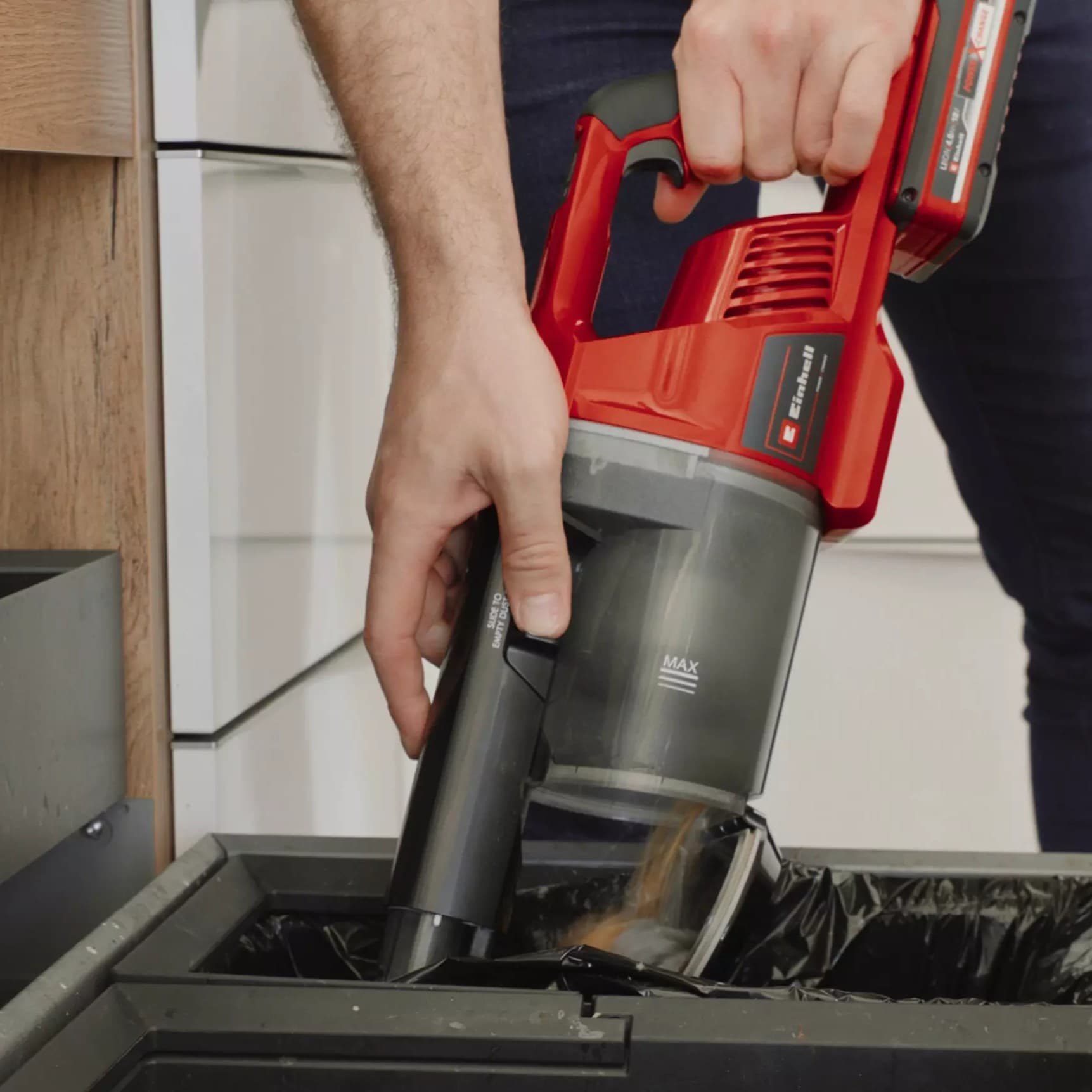 Einhell TE-SV 18 Li akumulatorski štapni usisivač, sa 4Ah baterijom i punjačem, 18V - slika 5