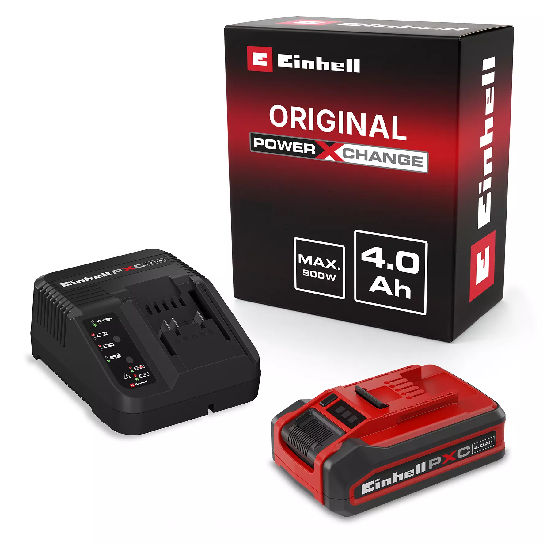 Einhell PLUS PXC Starter-Kit set punjač i 4Ah baterija, 18V