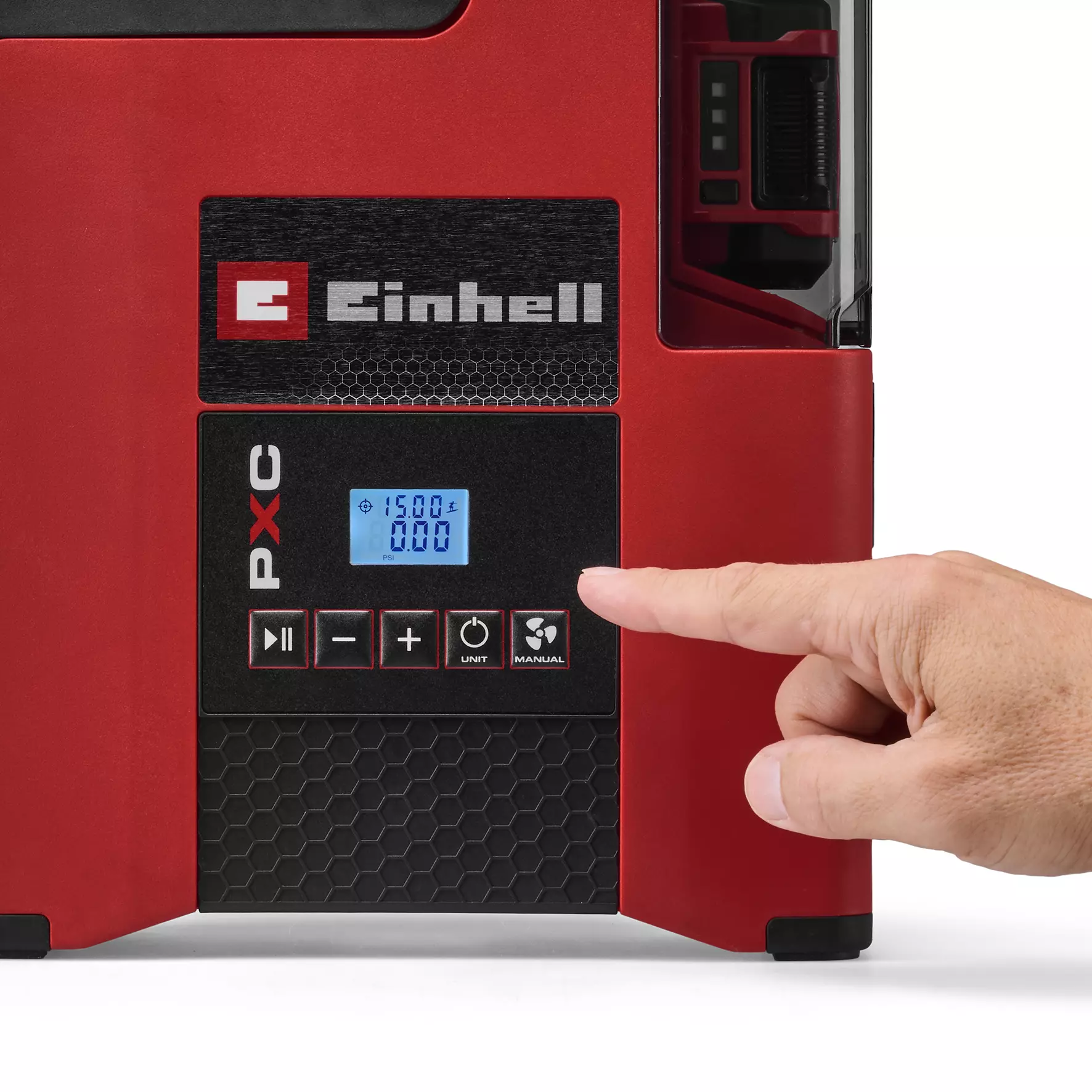 Einhell SUPPERO 18/380 akumulatorski kompresor za SUP daske, bez baterije i punjača, 18V - slika 5