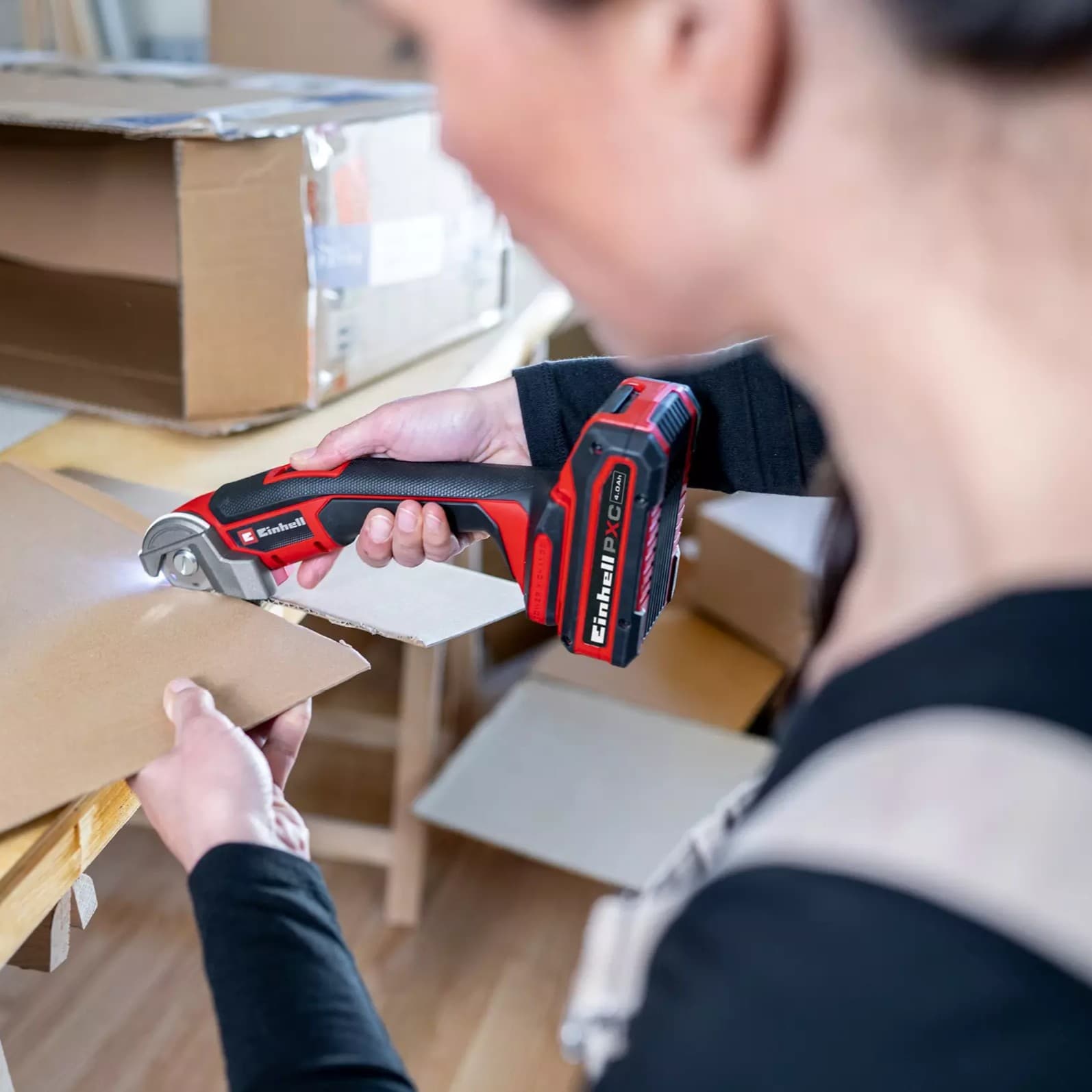 Einhell TE-UC 18/6 Li - Solo akumulatorske univerzalne makaze, bez baterije i punjača, 18V - slika 5