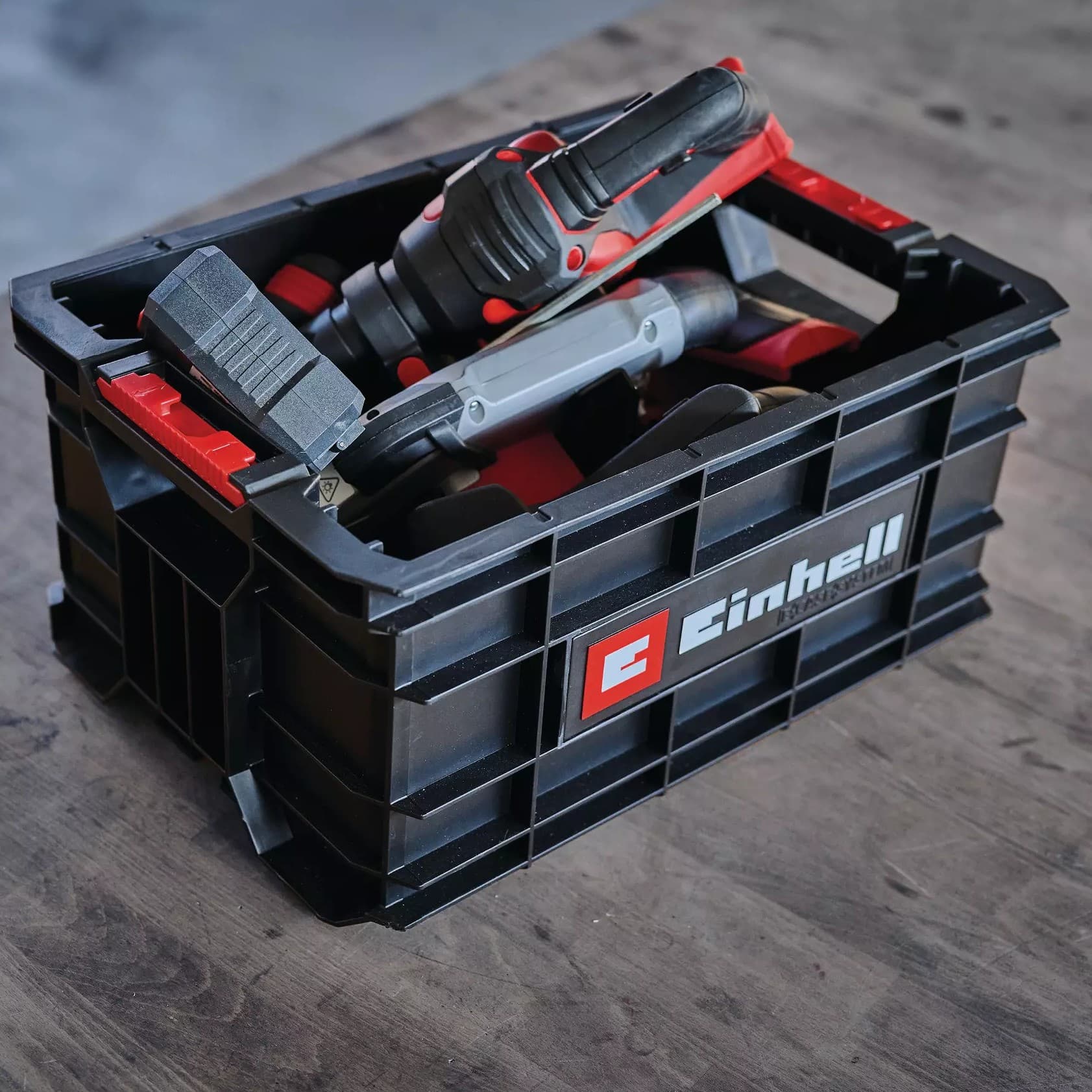 Einhell E-Case modularni kofer za alat i pribor, 90kg - slika 3