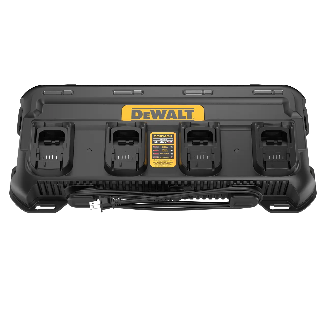 DeWalt DCB1404 multiport punjač za baterije, 4 porta, 4A