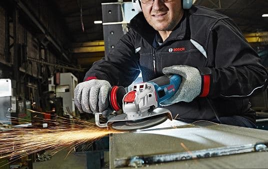 Bosch GWX 14-125, X-LOCK ugaona brusilica ,1400W, 125mm - slika 6