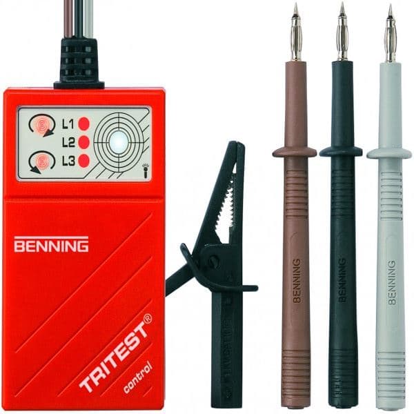 Benning Tritest Pro control tester redosleda faza