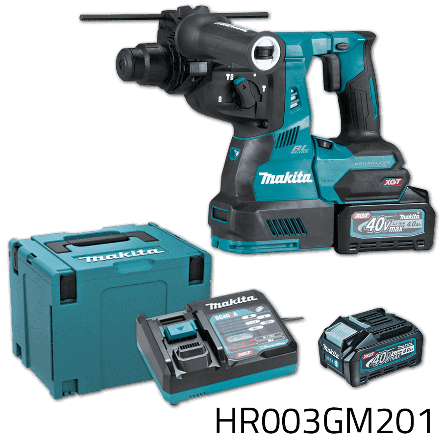 Makita HR003GM201 XGT Akumulatorska bušilica SDS-Plus, 40V, 28mm - slika 4