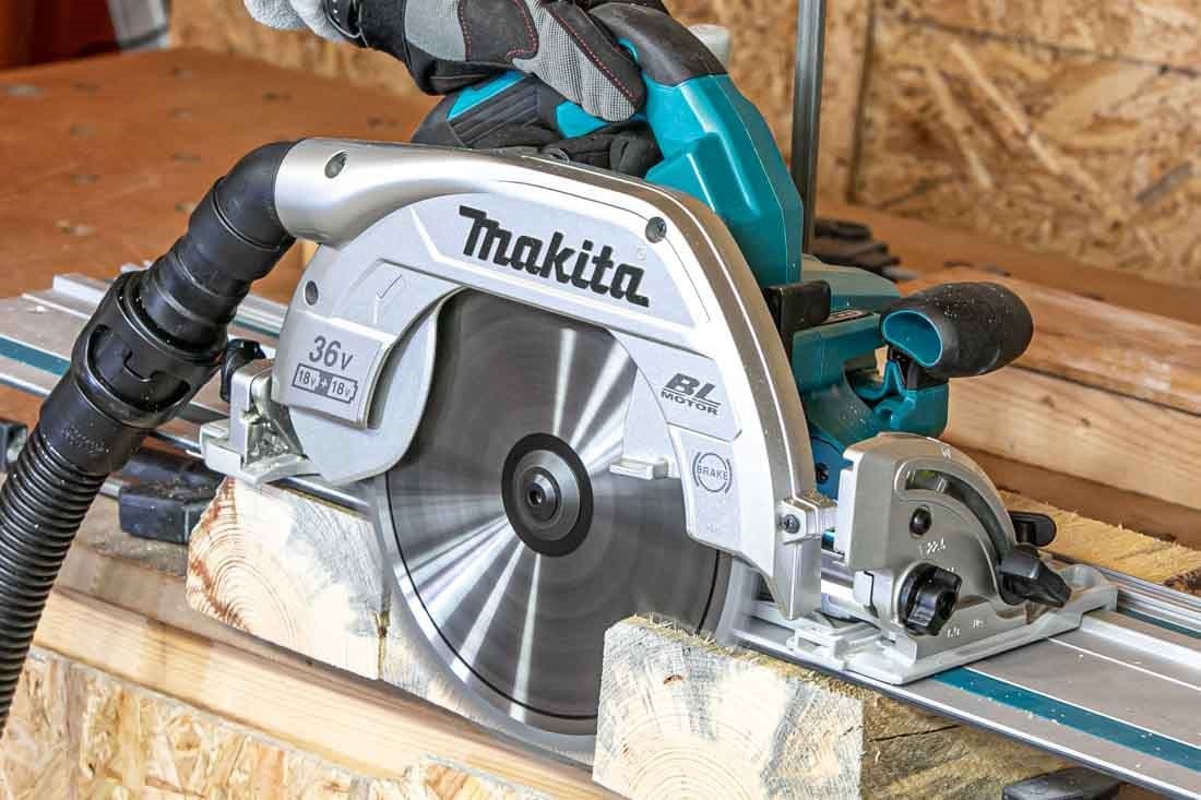 Makita DHS900ZU Akumulatorska ručna kružna testera, bez baterija i punjača - slika 3