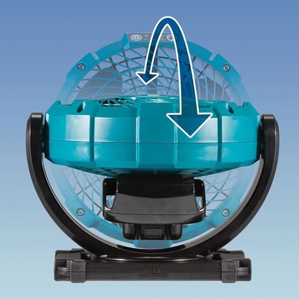 Makita DCF102Z Akumulatorski ventilator, bez baterija i punjača - slika 2