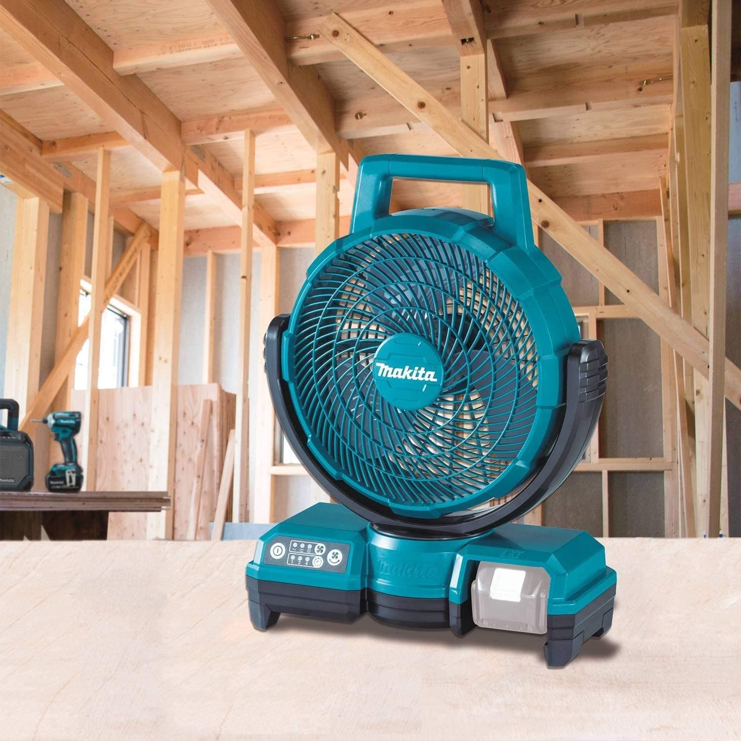 Makita DCF203Z Akumulatorski ventilator, bez baterija i punjača - slika 2