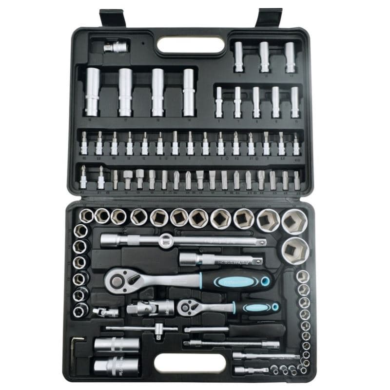 Set nasadnih ključeva sa gedorama AHS TEC26-254-00056, 94 dela, 1/2" i 1/4" - slika 3