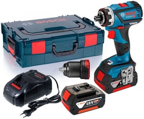 Bosch GSR 18V-60 FC + GFA 18-M Akumulatorska bušilica/odvrtač sa izmenljivim glavama,2x5.0Ah - slika 8