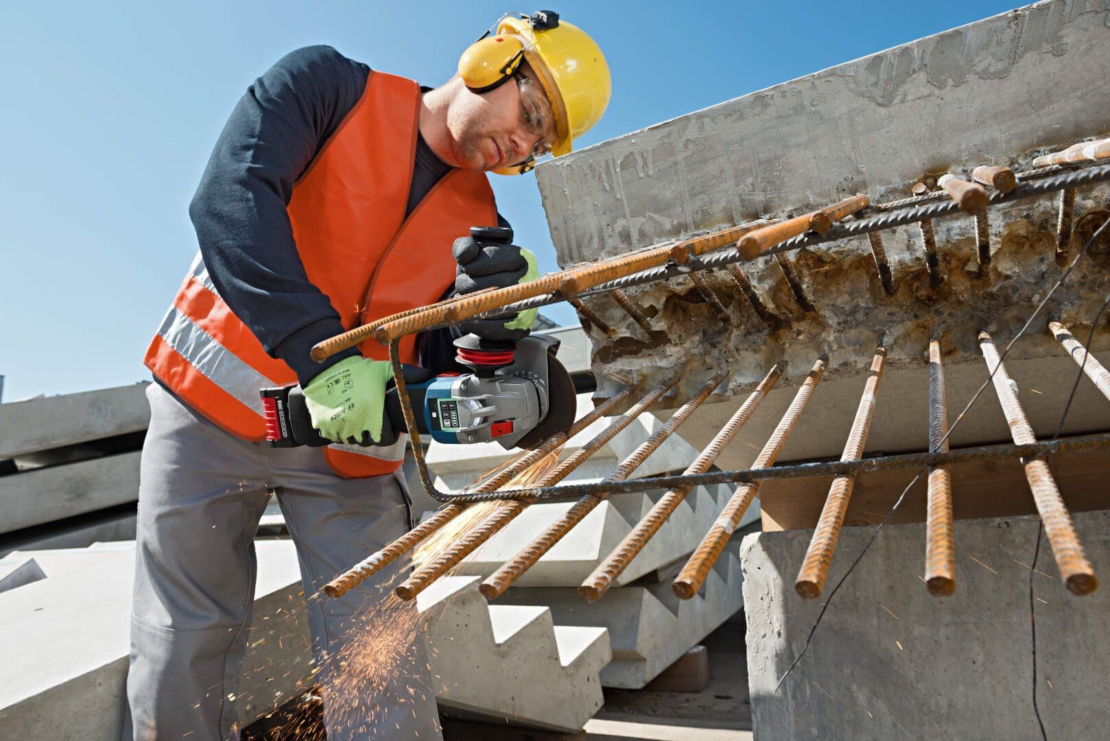 Bosch GWS 18V-10 SC Akumulatorska ugaona brusilica, 150mm, 2x5.0Ah - slika 18