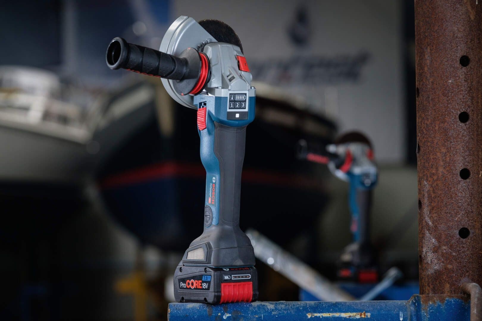 Bosch GWS 18V-10 SC Akumulatorska ugaona brusilica, 150mm, 2x5.0Ah - slika 16