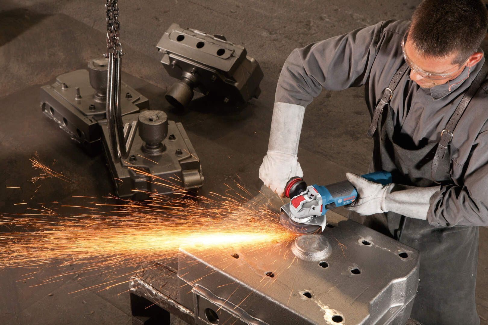 Bosch GWX 17-125 S Mala ugaona brusilica, 125mm, 1.700W - slika 10