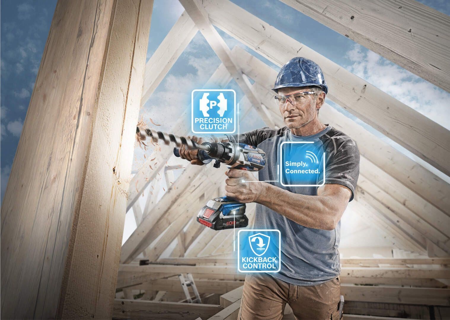 Bosch GSR 18V-110 C Akumulatorska bušilica-odvrtač, bez baterije i punjača - slika 3