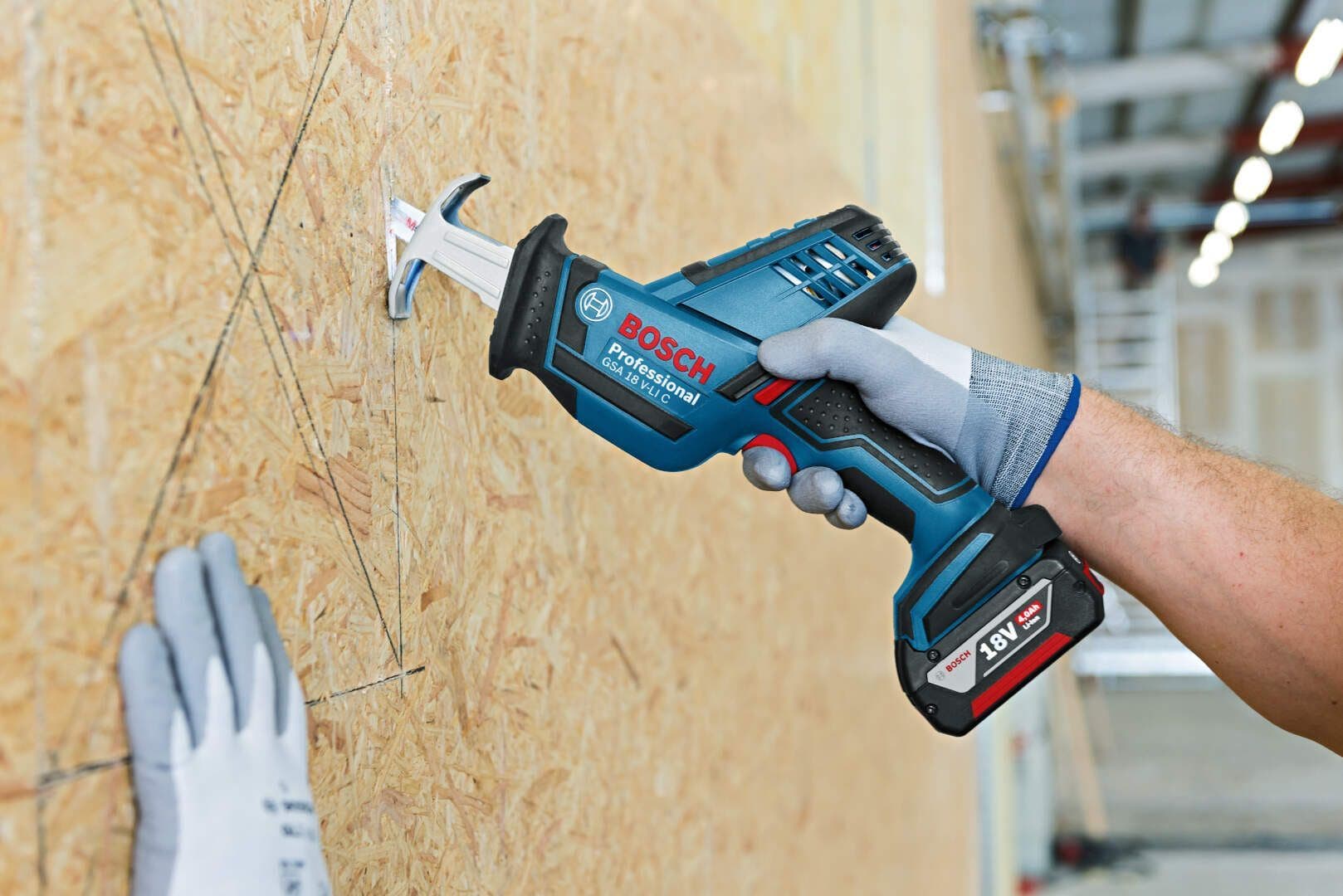 Bosch GSA 18V-LI C Akumulatorska univerzalna-recipro testera + L-Boxx kofer - slika 9
