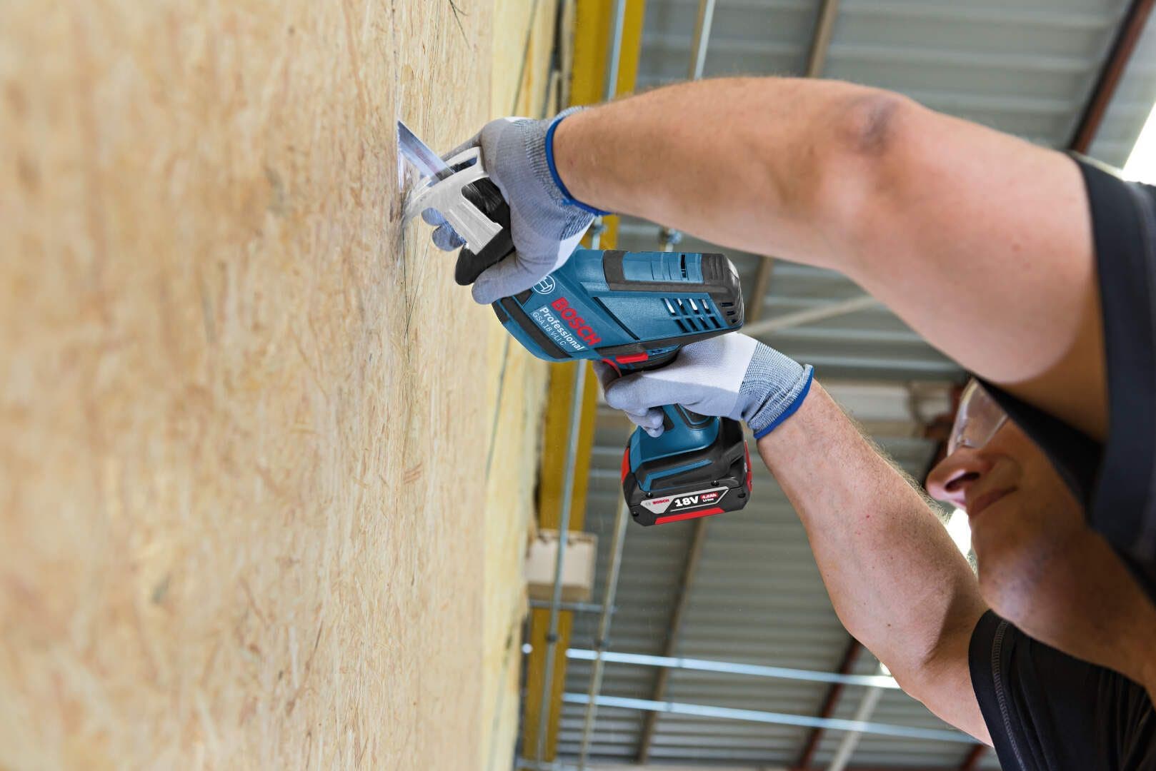 Bosch GSA 18V-LI C Akumulatorska univerzalna-recipro testera + L-Boxx kofer - slika 8