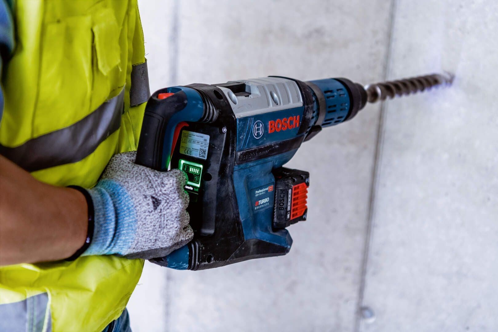 Bosch GBH 18V-45 C Biturbo Akumulatorski elektro-pneumatski čekić - slika 7