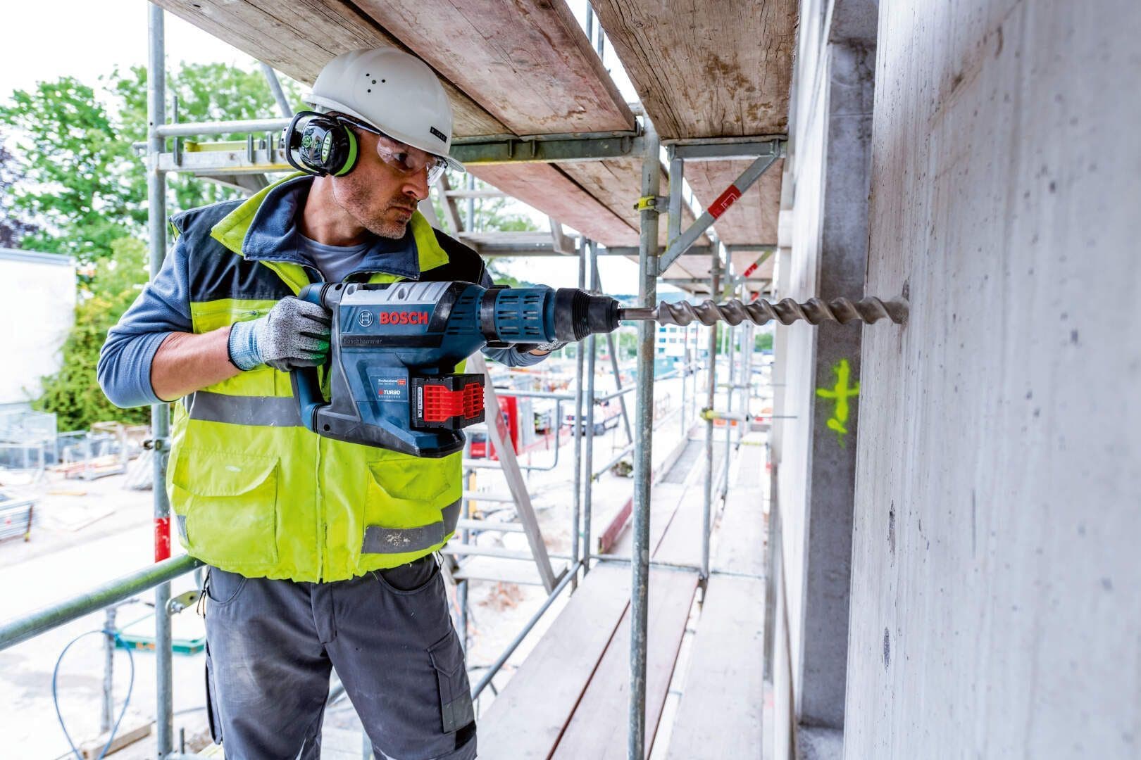 Bosch GBH 18V-45 C Biturbo Akumulatorski elektro-pneumatski čekić - slika 8