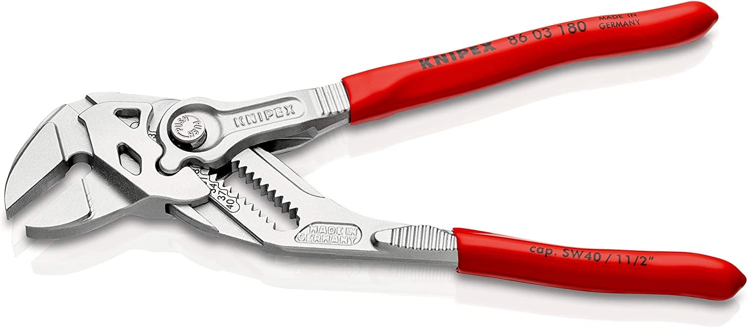 Knipex 86 03 180 ključ klešta hromirana 180 mm - slika 2