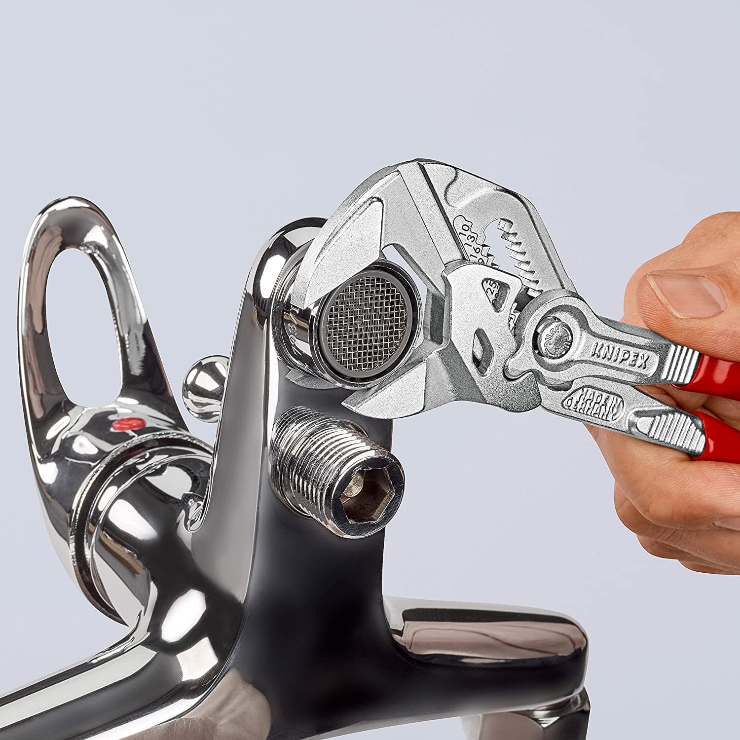 Knipex 86 03 180 ključ klešta hromirana 180 mm - slika 8