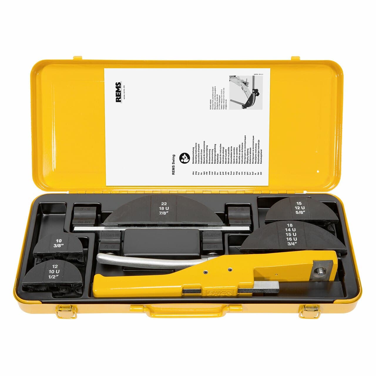 Savijač cevi REMS Swing komplet, 14-16-18-20-25/26 - slika 2