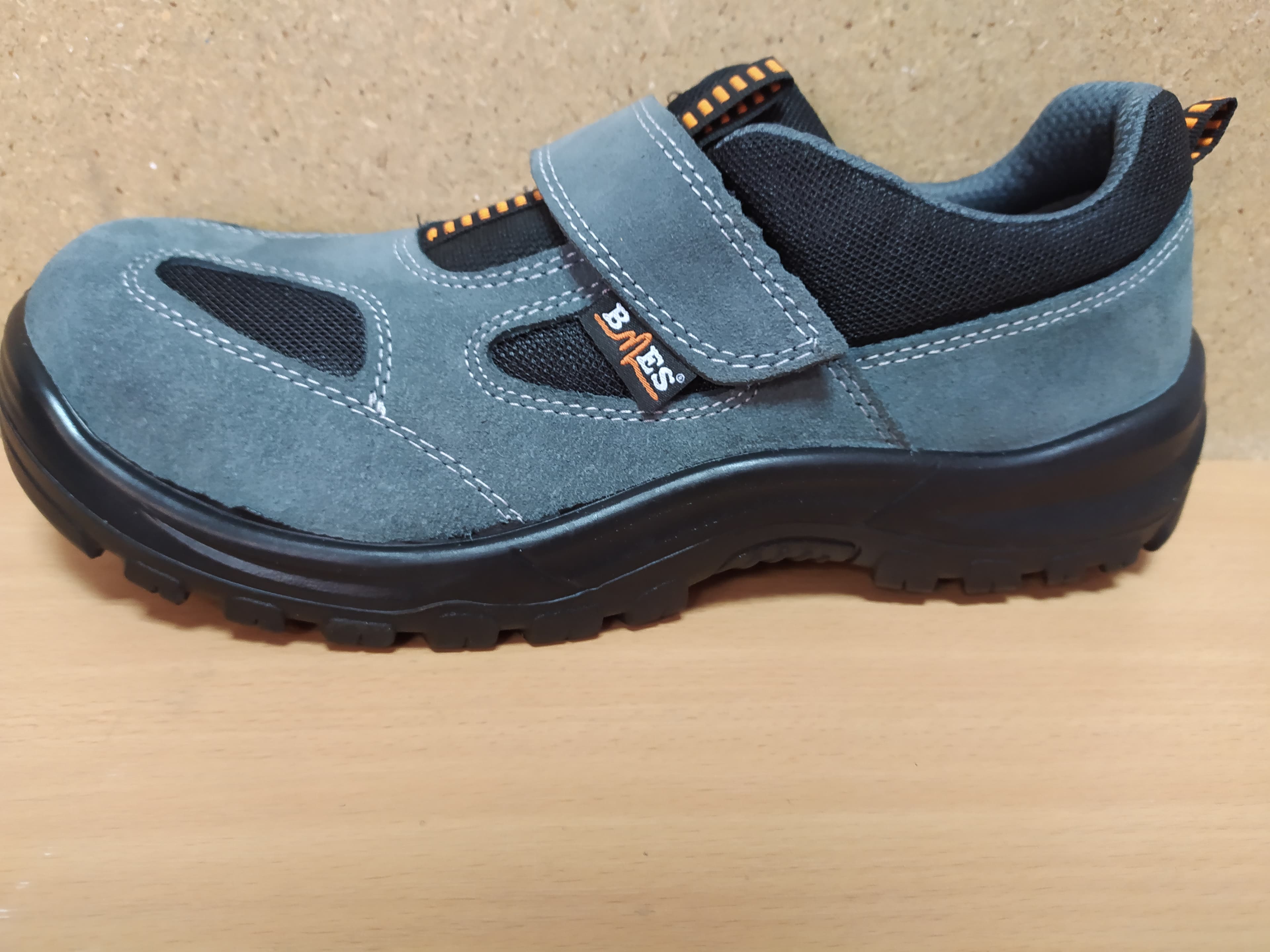 Plitke zaštitne sandale BMES OB-1453 S1 sa čeličnom kapom - slika 2