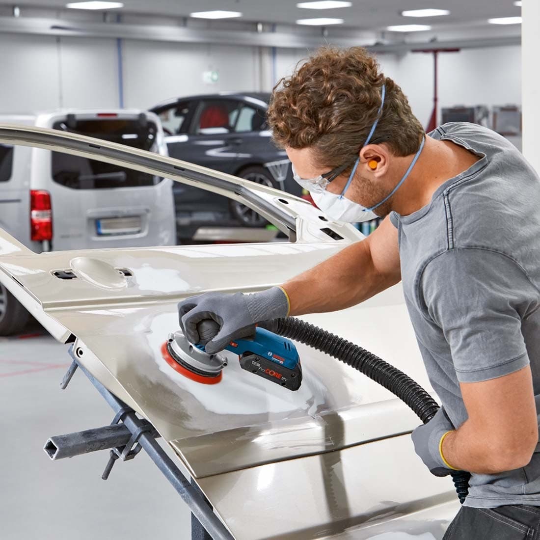 Bosch GEX 18V-125 Akumulatorska ekscentar brusilica Solo - slika 4