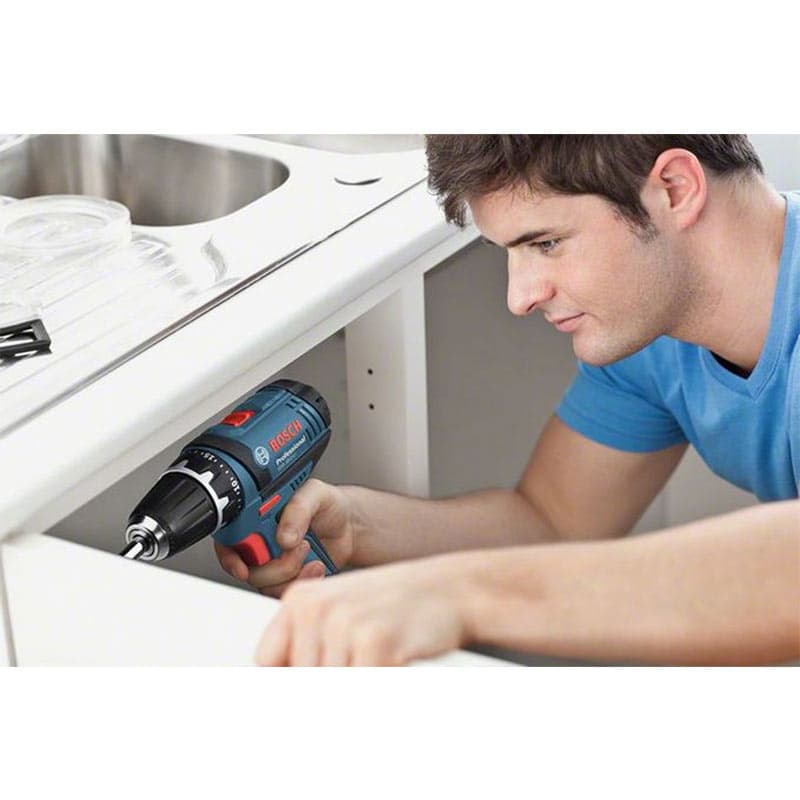 Bosch GSR 18-2-LI Akumulatorska bušilica-odvrtač, 2x1.5Ah, L-Boxx kofer - slika 3