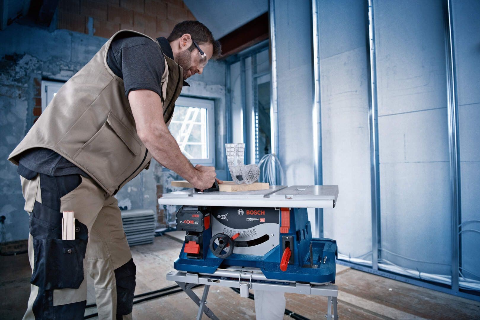Bosch GTS 18V-216 Akumulatorska stona testera bez baterije i punjača, 0601B44000 - slika 2