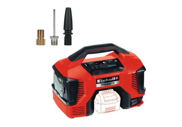 Einhell akumulatorski hibridni kompresor Pressito Power X-Change TE-AC 18/11 Li AC - Solo - slika 3