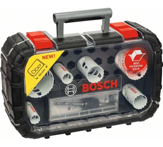Bosch 8-delni set testera za otvore Progressor univerzalni 22; 25; 35; 40; 51; 68 mm