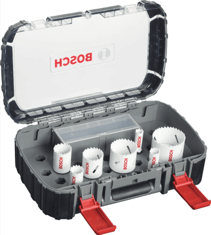 Bosch 10-delni set testera za otvore Progressor univerzalni 16; 20; 25; 32; 740; 51; 64 mm - 2608580872
