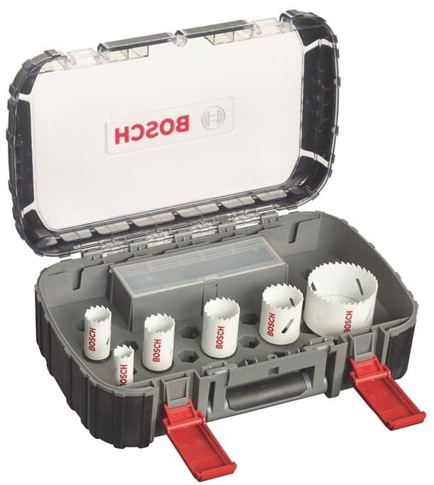 Bosch 9-delni set testera za otvore Progressor za sanitarne radove 19; 25; 30; 35; 40; 68 mm - 2608580877