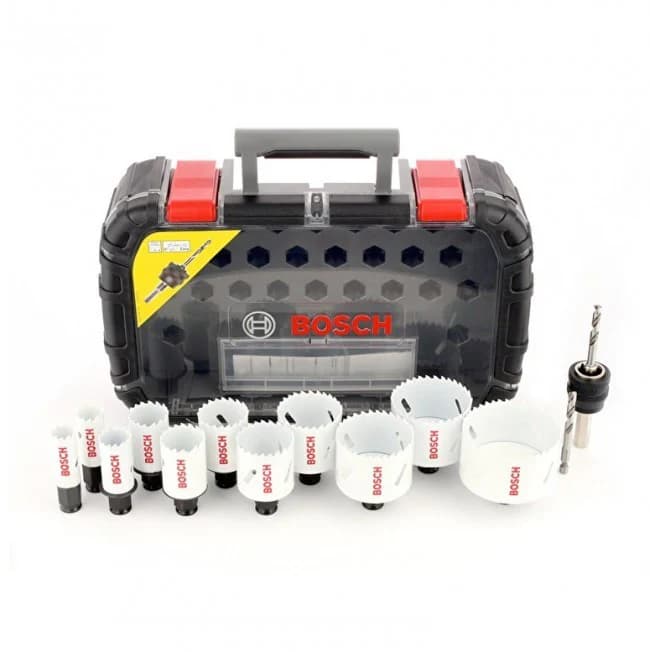 Bosch 14-delni set testera za otvore Progressor univerzalni 20; 22; 25; 32; 35; 40; 44; 51; 60; 64; 76 mm - 2608580878