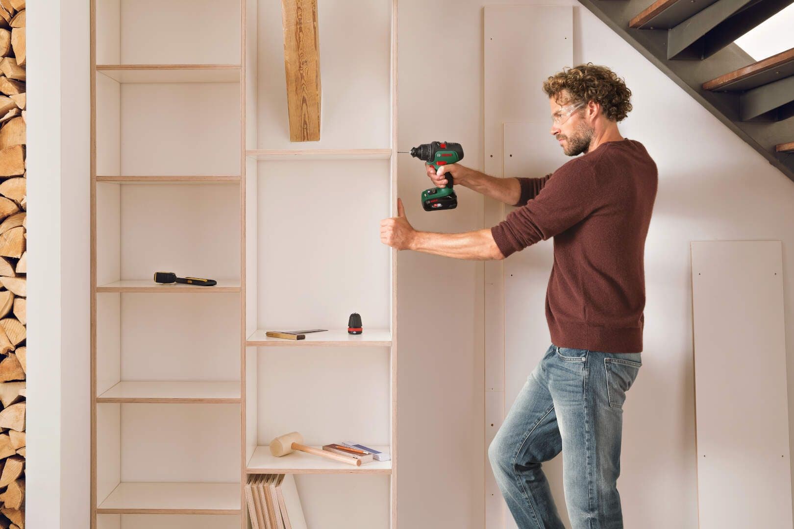 Bosch Akumulatorska vibraciona bušilica-odvrtač AdvancedImpact 18, solo, 06039B510C - slika 2