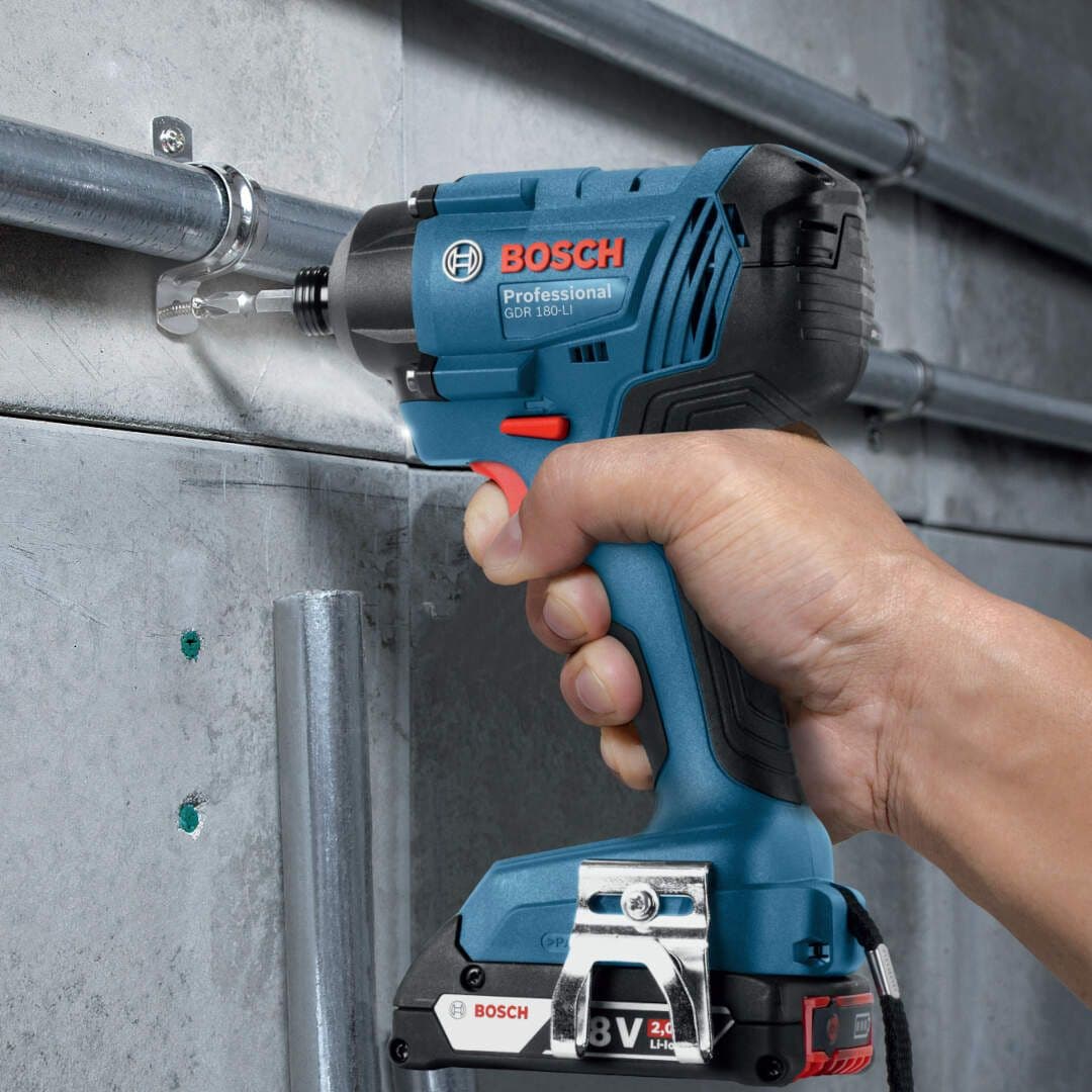 Akumulatorski udarni odvrtač Bosch GDR 180-LI, 2x2.0Ah, 06019G5123 - slika 3