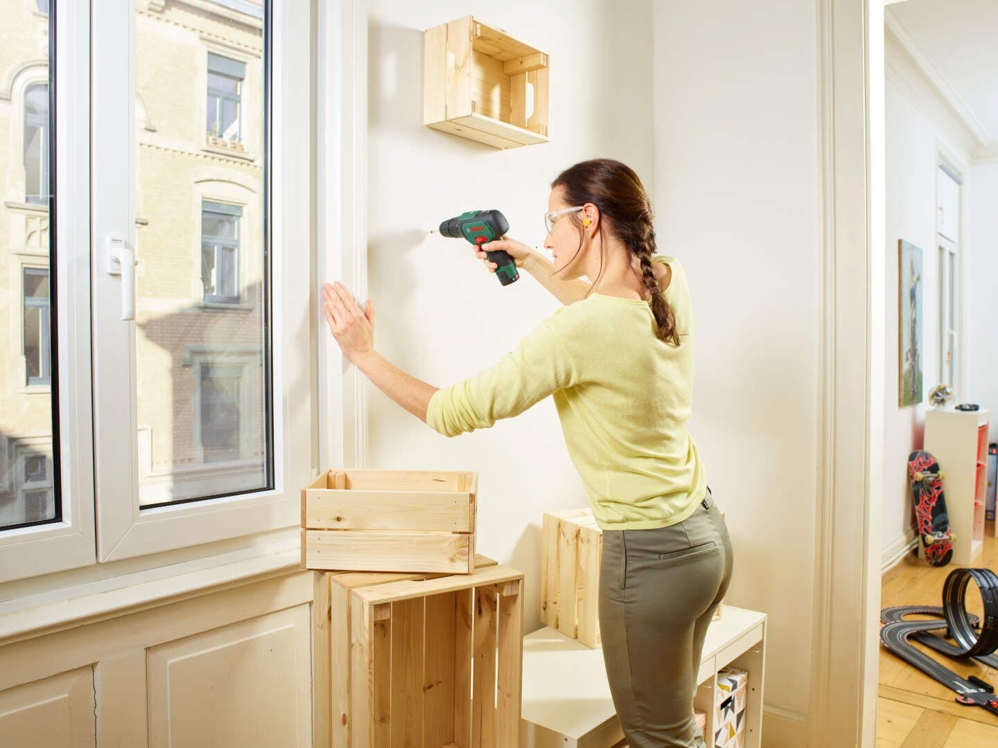 Akumulatorska vibraciona bušilica - odvrtač Bosch EasyImpact 12, solo, 06039B6106 - slika 2