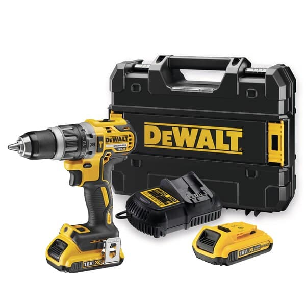 DeWalt DCD796D2 Akumulatorska udarna bušilica - odvijač bez četkica, 18V Li-Ion 2x2,0 Ah - slika 2