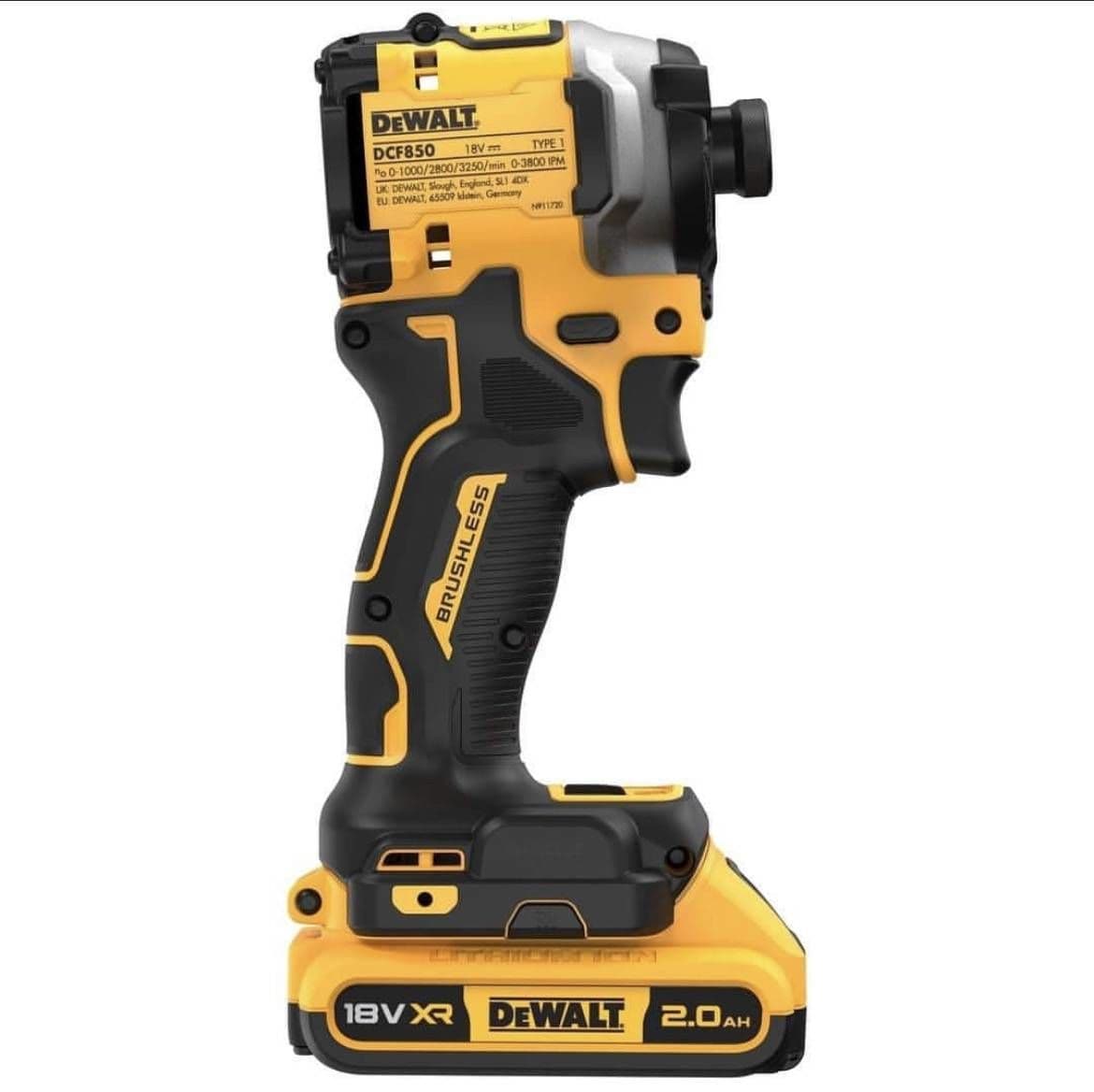 DeWalt DCF850D2T Akumulatorski udarni odvijač, 18V 2x2.0Ah - slika 3