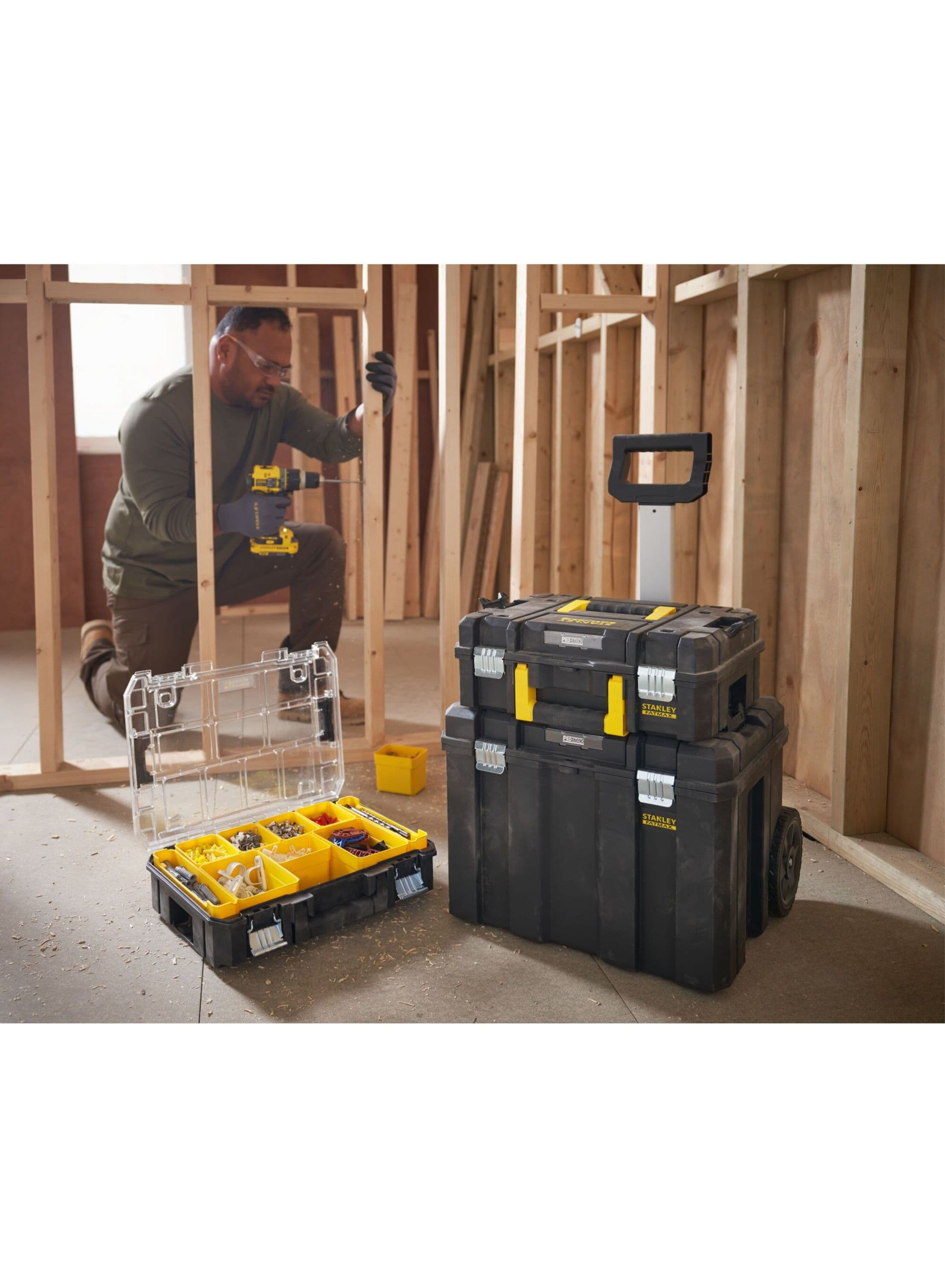 Stanley FMST1-80101 FatMax Pro-Stack kolica za alat 3 u 1 - slika 2