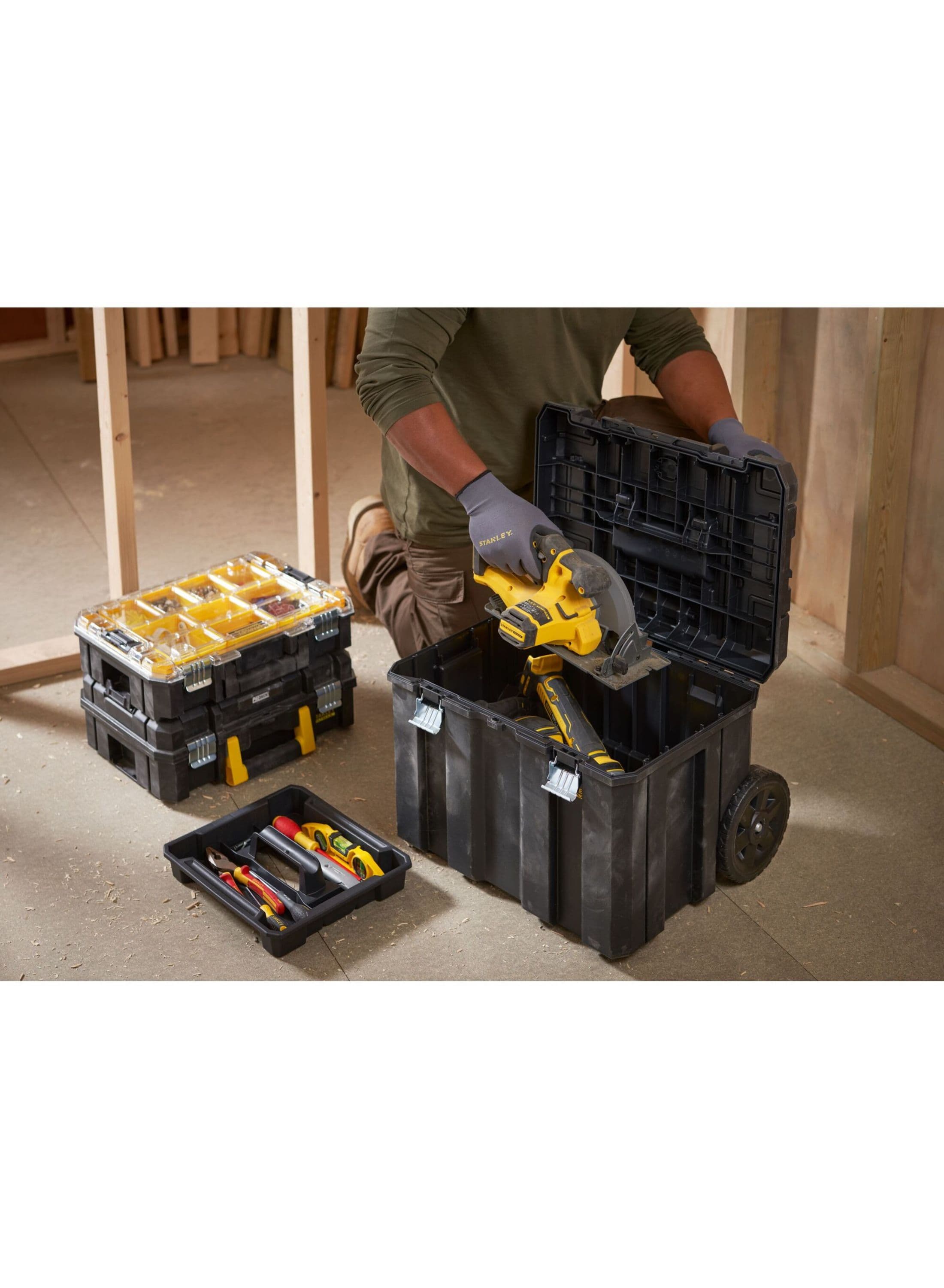 Stanley FMST1-80101 FatMax Pro-Stack kolica za alat 3 u 1 - slika 4