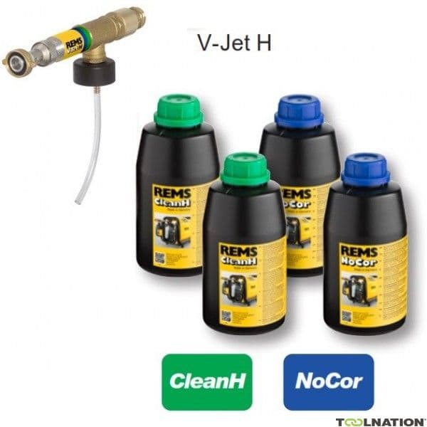 REMS 115853 Početni set H Za čišćenje i očuvanje sistema radijatora i podnog grejanja za REMS Multi-Push