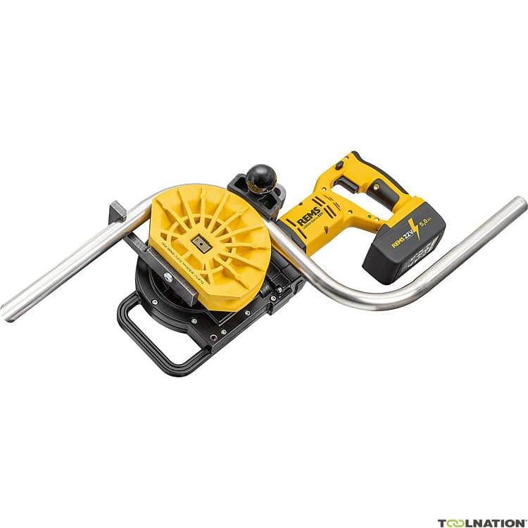 REMS 580059 Curvo 22V 5,0 Ah Akumulatorski savijač cevi Set 15-22-28 - slika 3