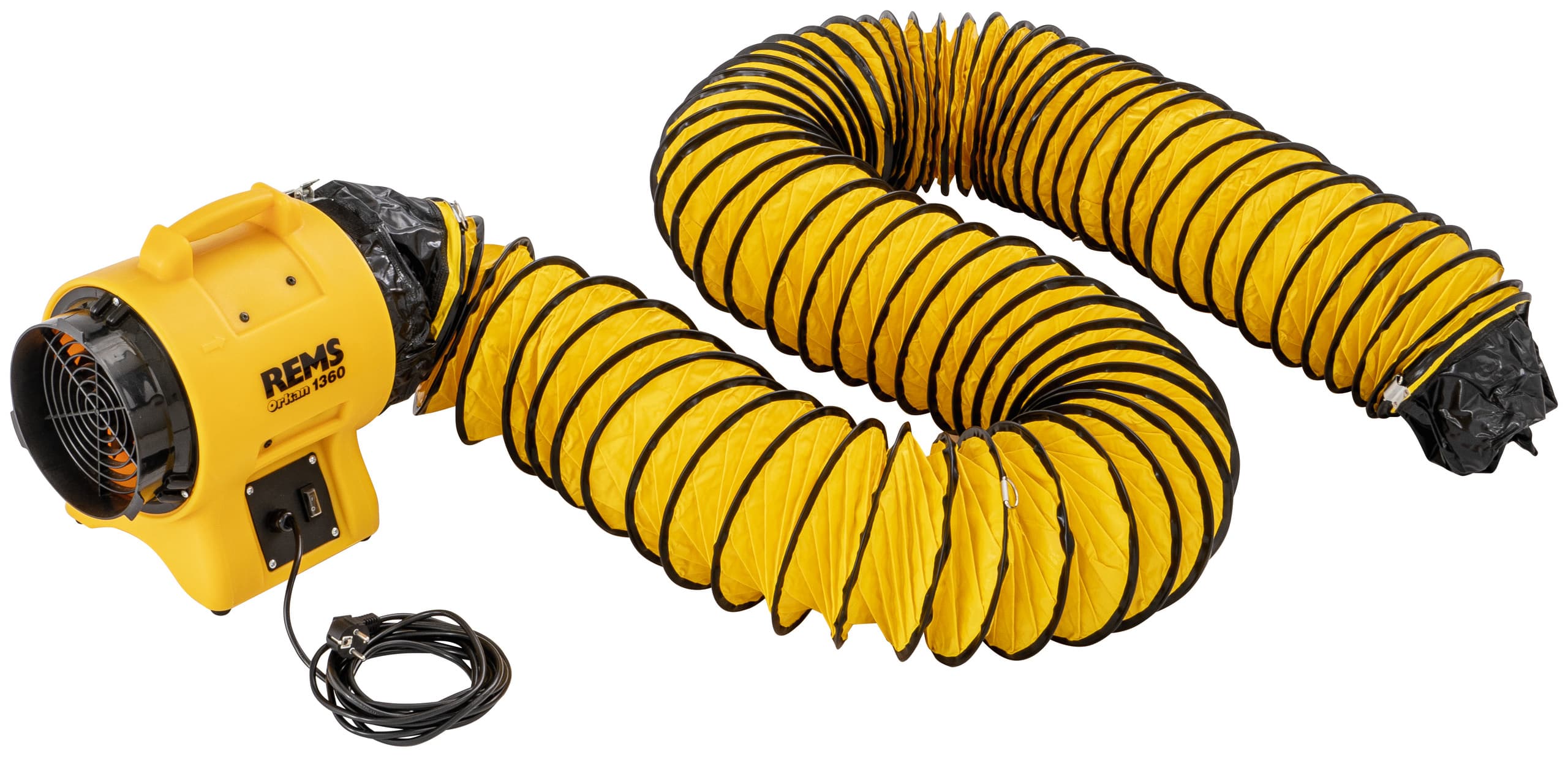 REMS 132307 Usisno i crevo za izduvni vazduh za REMS Orkan 1360 Ø 200 mm, 10 m - slika 2